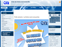 Tablet Screenshot of clt-tourlaville.org